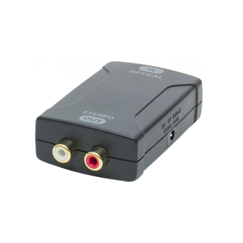 CONVERSOR DE AUDIO DIGITAL (IN)-ANALOG (OUT) 2 RCA