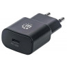 ALIMENTADOR USB-C 18W 240V - 3A máx NEGRO