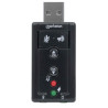 CONVERSOR USB - AUDIO + MICROFONO SONIDO 7.1