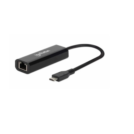 CONVERSOR USB-C  3.1 (M) - RJ45 2.5Gbps  NEGRO
