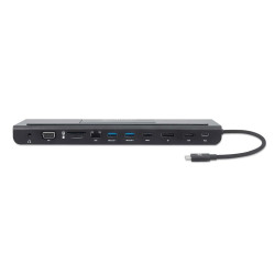 DOCK USB-C 3.1 (M) - MULTIPUERTO DP+HDMI+VGA 11-1