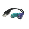 CONVERSOR USB A 2 X PS/2