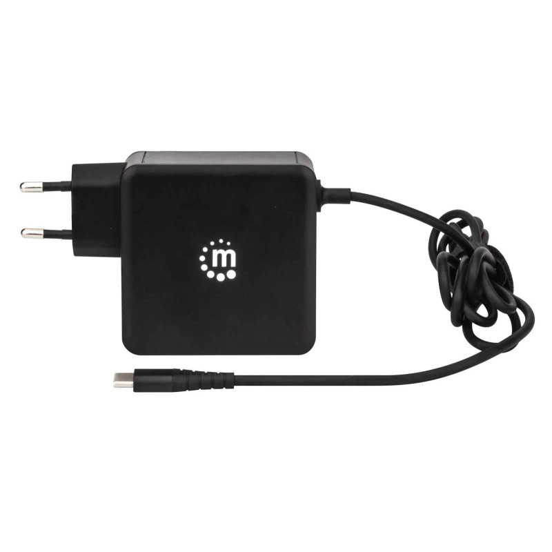 ALIMENTADOR USB-C 60W 240V-3A máx CON CABLE + USB