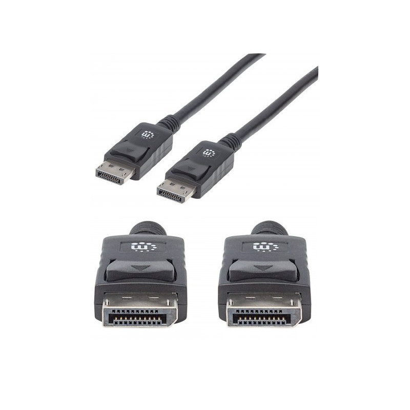 CABLE DISPLAYPORT  VER. 1.2  20 PINES M-M 3 Mts