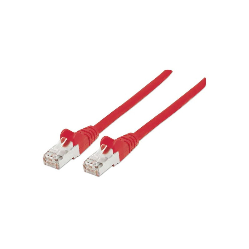 LATIGUILLO ROJO S/FTP  CAT6A 2Mts LSZH SNAGLE