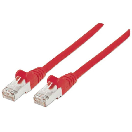 LATIGUILLO ROJO S/FTP  CAT6A 2Mts LSZH SNAGLE