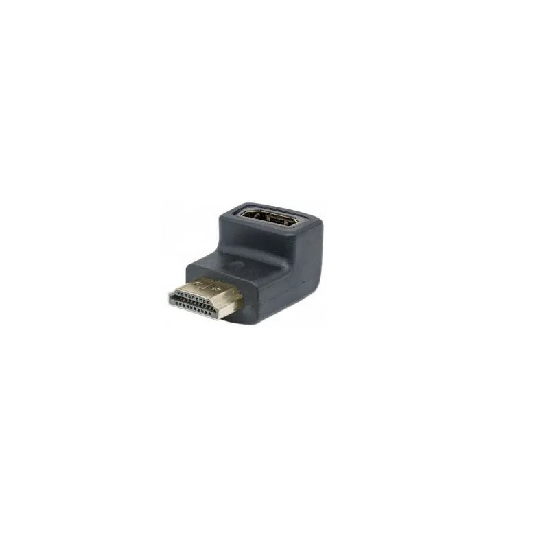 ADAPTADOR HDMI MACHO - HDMI HEMBRA ACODADO 270º