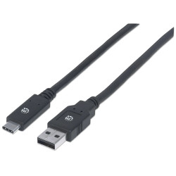CABLE USB 3.1 USB-C (M) - USB 3.0 A (M) 2m