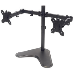 SOPORTE MONITOR LCD MESA 2 MON. HORZ. ARTIC. 24"
