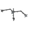 SOPORTE MONITOR LCD MESA 3 MON. HORZ. ARTIC. 27´´