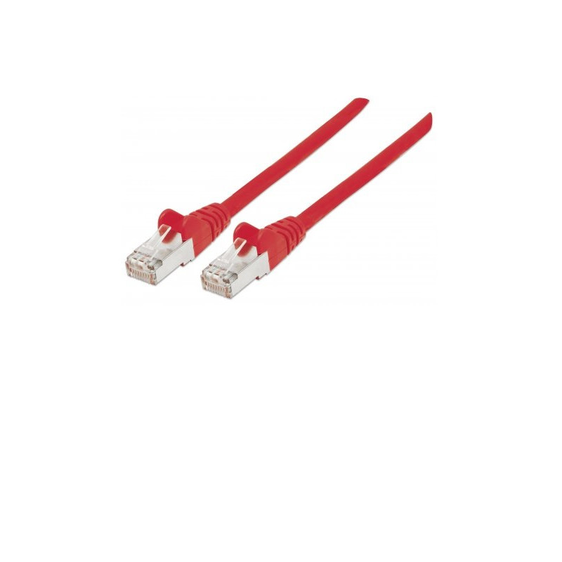 LATIGUILLO ROJO SFTP CAT6 FLEXIBLE 2Mts