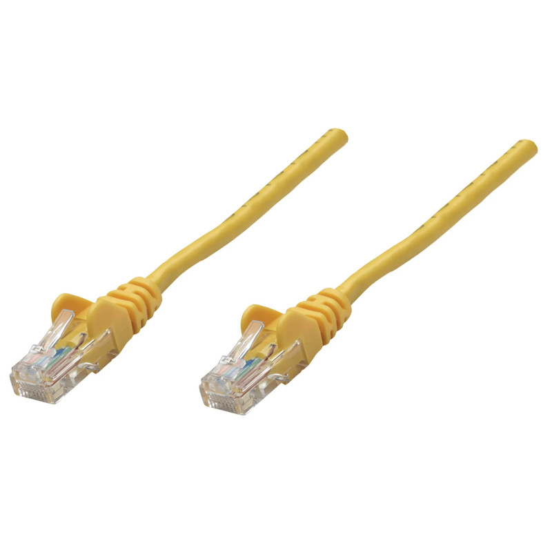 LATIGUILLO AMARILLO UTP CAT6 FLEXIBLE 0.25Mts