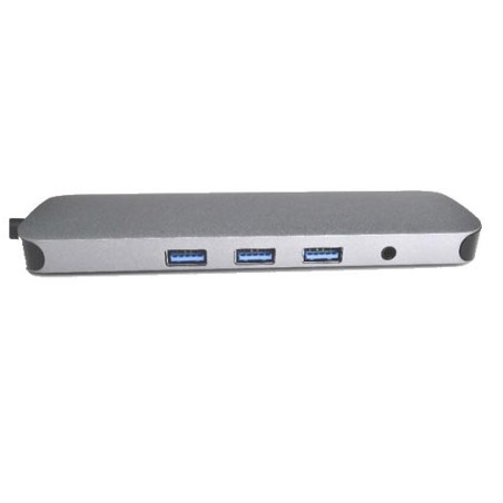 DOCK USB-C 3.1 (M) - MULTIPUERTO 10 EN 1