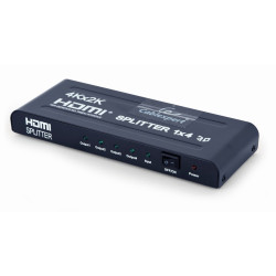 VIDEO SPLITTER HDMI 1.4 1PC - 4 MONITORES 4K@60Hz