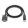 CABLE DISPLAY PORT - DVI-D  24+1 2Mts