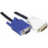 CABLE DVI-A MACHO -SVGA HPDB 15M DE 1.8 Mts.
