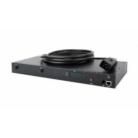 CONTROLADOR  ELECTRICO PDU  IP 8 PUERTOS IEC13 32A