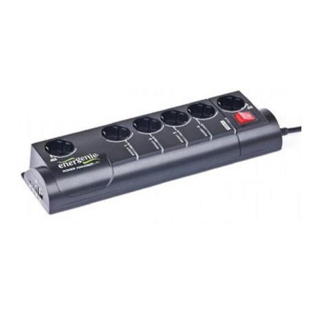 REGLETA PDU 6 SCHUKOS CON INTERRUPTOR PROGRAMABLE