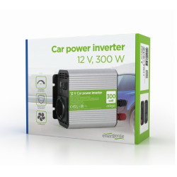 INVERSOR COCHE DC12V - 230V 300W + USB