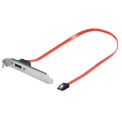 CABLE DATOS INTERNO /EXTERNO SATA/ESATA CON SLOT