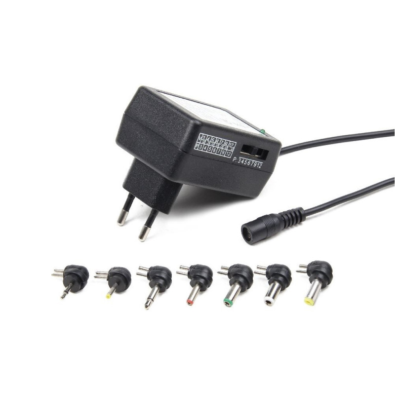 ALIMENTADOR UNIVERSAL REG. 3 - 12V  7 TOMAS 24W