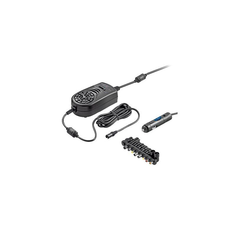 ALIMENTADOR UNIVERSAL NOTEBOOK COCHE 8 CON. 150W
