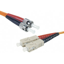 CABLE FIBRA DUPLEX MM. 62.5/125 SC-ST 1Mts OM1