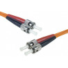 CABLE FIBRA DUPLEX MM. 62.5/125 ST-ST 1Mts OM1