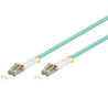CABLE FIBRA DUPLEX MM. 50/125 LC-LC 7m OM3 AQUA