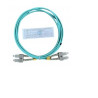 CABLE FIBRA DUPLEX MM. 50/125 ST-ST 3m OM3 AQUA