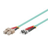 CABLE FIBRA DUPLEX MM. 50/125 ST-SC 3Mts OM3