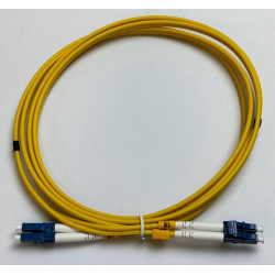 CABLE FIBRA DUPLEX MONOMODO 9 / 125 LC-LC 1Mts OS2