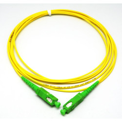CABLE FIBRA SIMPLE MONOMODO 9 / 125 SC-SC 3Mts OS2