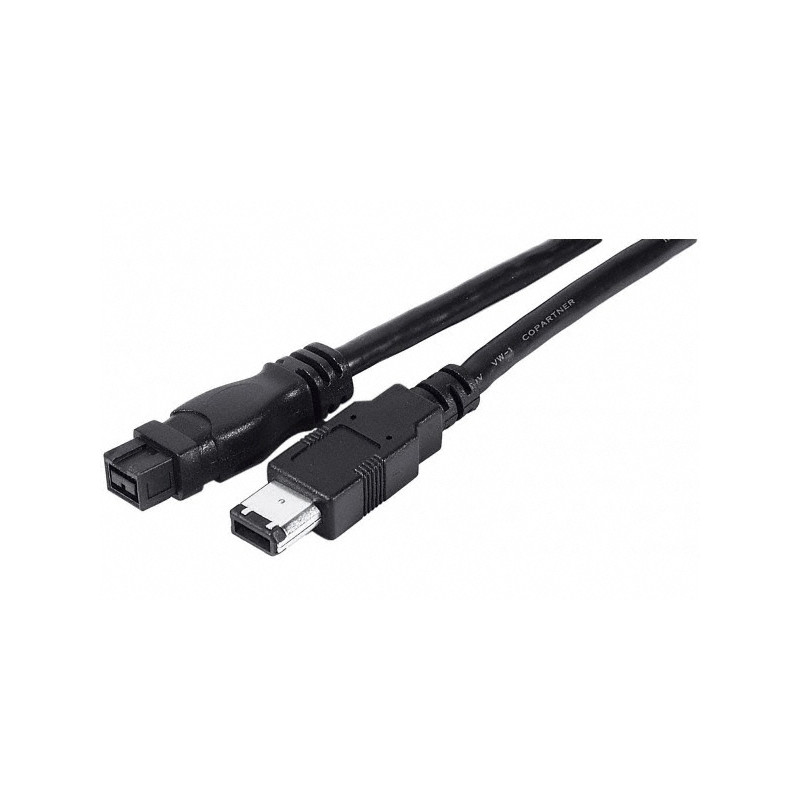 CABLE FIRE WIRE 800 IEEE 1394B 9 - 6  M-M 1.8Mts