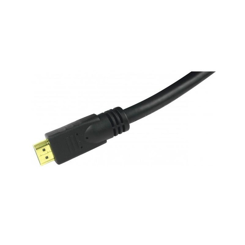 CABLE HDMI HQ FULL HD 3D v1.4 10Mts AMPLIFICADO