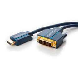 CABLE HDMI-A (19 CONT.) DVI-D (18+1) 1.8 Mts. H.Q.