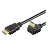 CABLE HDMI HiSPEED.+ ETHERNET v1.4 ACODADO 270º 2m
