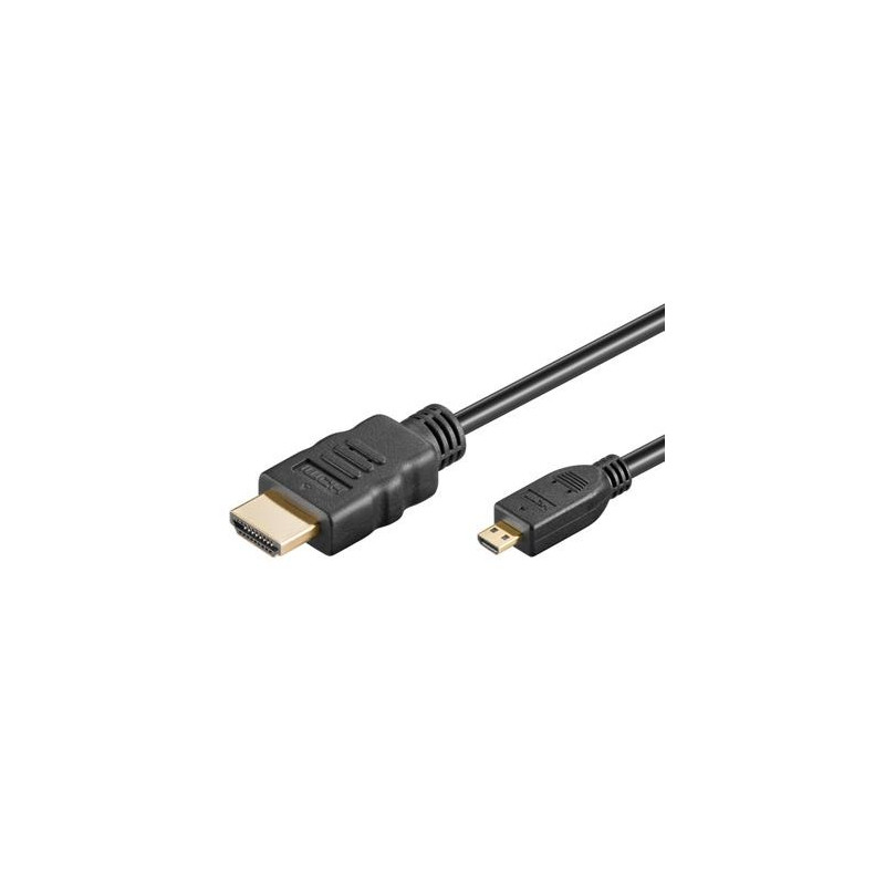 CABLE HDMI - HDMI MICRO TIPO D  v1.3   M - M 2Mt
