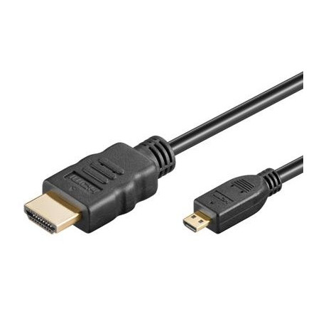 CABLE HDMI - HDMI MICRO TIPO D  v1.3   M - M 2Mt
