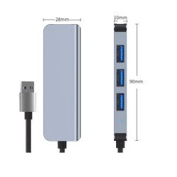 HUB USB-A 3.0 (M) - 4 X USB 3.0 A (H)