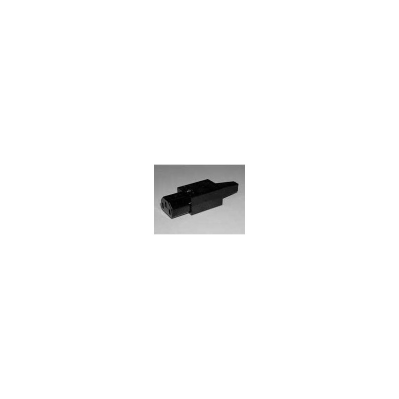 CONECTOR HEMBRA IEC 13 RECTO