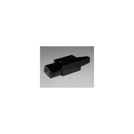 CONECTOR HEMBRA IEC 13 RECTO