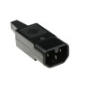 CONECTOR MACHO IEC C16 RECTO