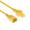 CABLE DE ALIMENTACION  VERDE C14 M - C15 H 0.6 MTS