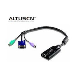 ADAPTADOR KVM PARA CPU RJ45 A PS/2 Y VGA