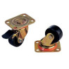 PACK 4 RUEDAS RACK 19´´ 2 + 2 CON FRENO