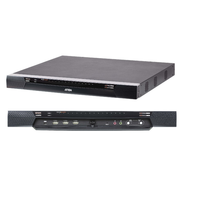 KVM IP 16 PTOS CONEXION RJ45 1LOCAL / 4 REMOTOS