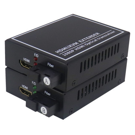 VIDEO EXTENDER HDMI POR FIBRA MM (500m)/SM 20Km