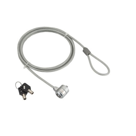 CABLE SEGURIDAD PORTATIL CON LLAVE