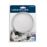 CABLE SEGURIDAD PORTATIL CON LLAVE